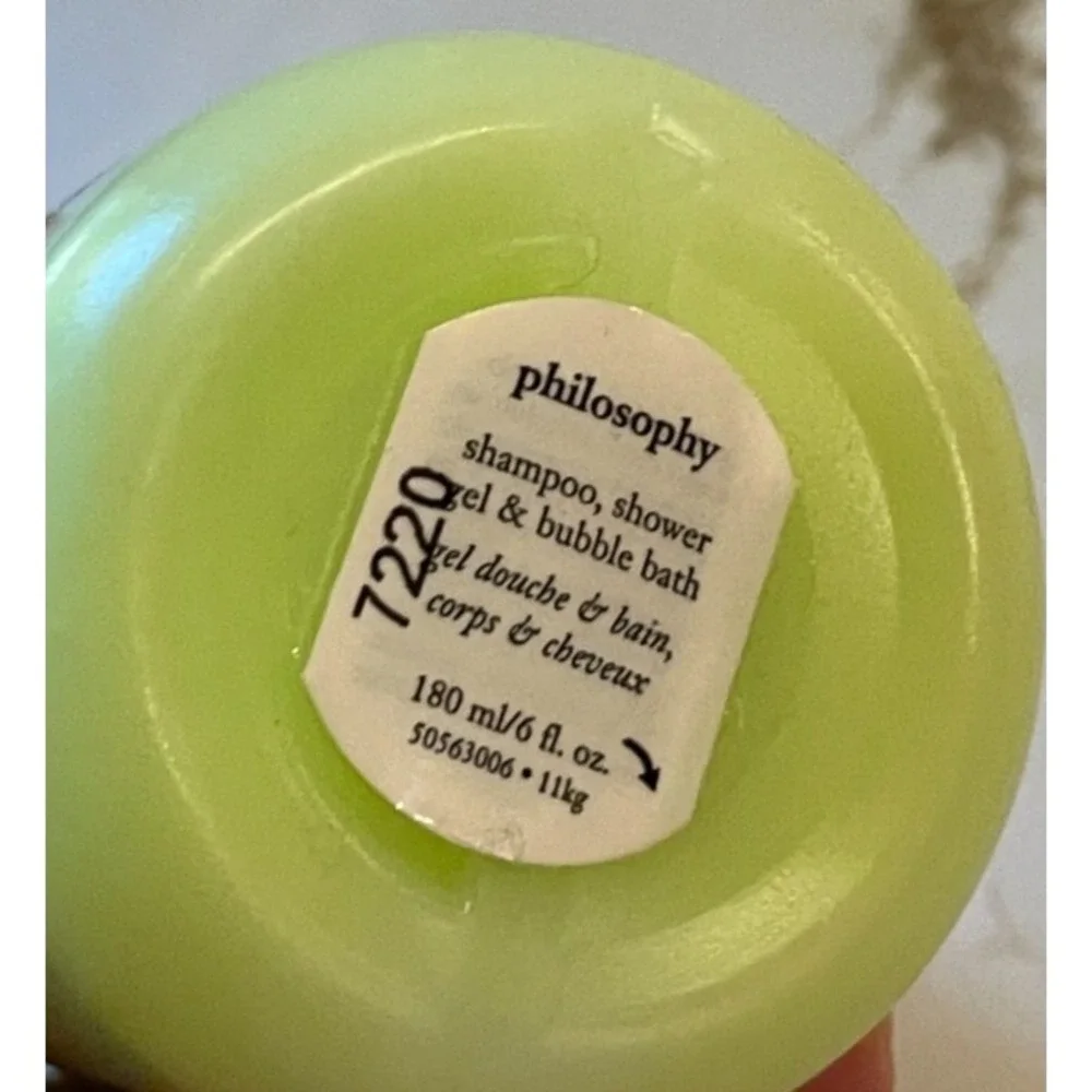 Philosophy Senorita Margarita Shampoo Shower Gel Bubble‎ Bath Soap 6 fl oz New